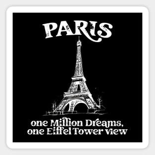 Paris - one eifel tower view Magnet